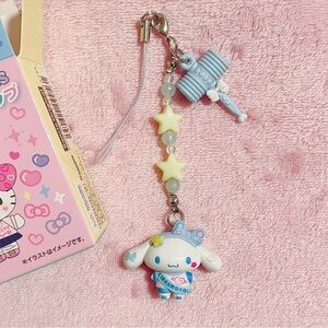 Sanrio Cinnamoroll Gakuen Kirameki School Sparkle Keychain Strap Charm